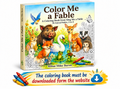 Color Me a Fable: 156-Page Colouring Book